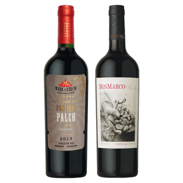 Funcion Palco Malbec - Benmarco Plata Singular X 2