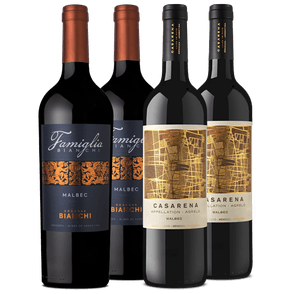 Casarena Apellation Agrelo Malbec 2021 - Famiglia Bianchi Malbec 2021 x 4
