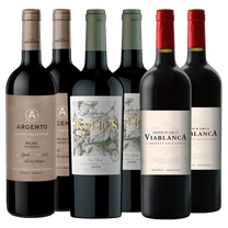 Argento Estate Collection Malbec Cabernet Franc 2020 - Staphyle Kyrios Reserva Blend 2021 - Via Blanca Reserva De Familia Cabernet Sauvignon 2019