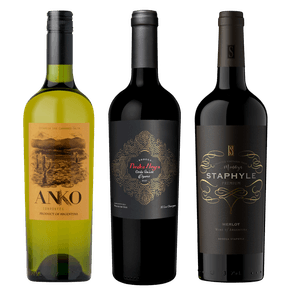 Anko Torrontes - Piedra Negra corte unico orgánico 2021 - Staphyle premium merlot 2019