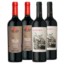 Funcion Palco Malbec - Benmarco Plata Singular X 4